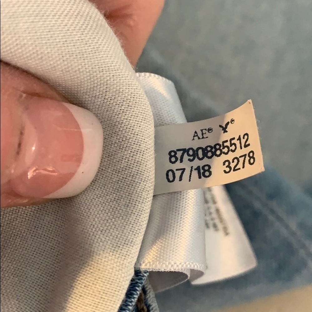 AE Super Stretch Skinny Jegging Light Wash 7/18​​​​​​​​​ - Picture 8 of 8